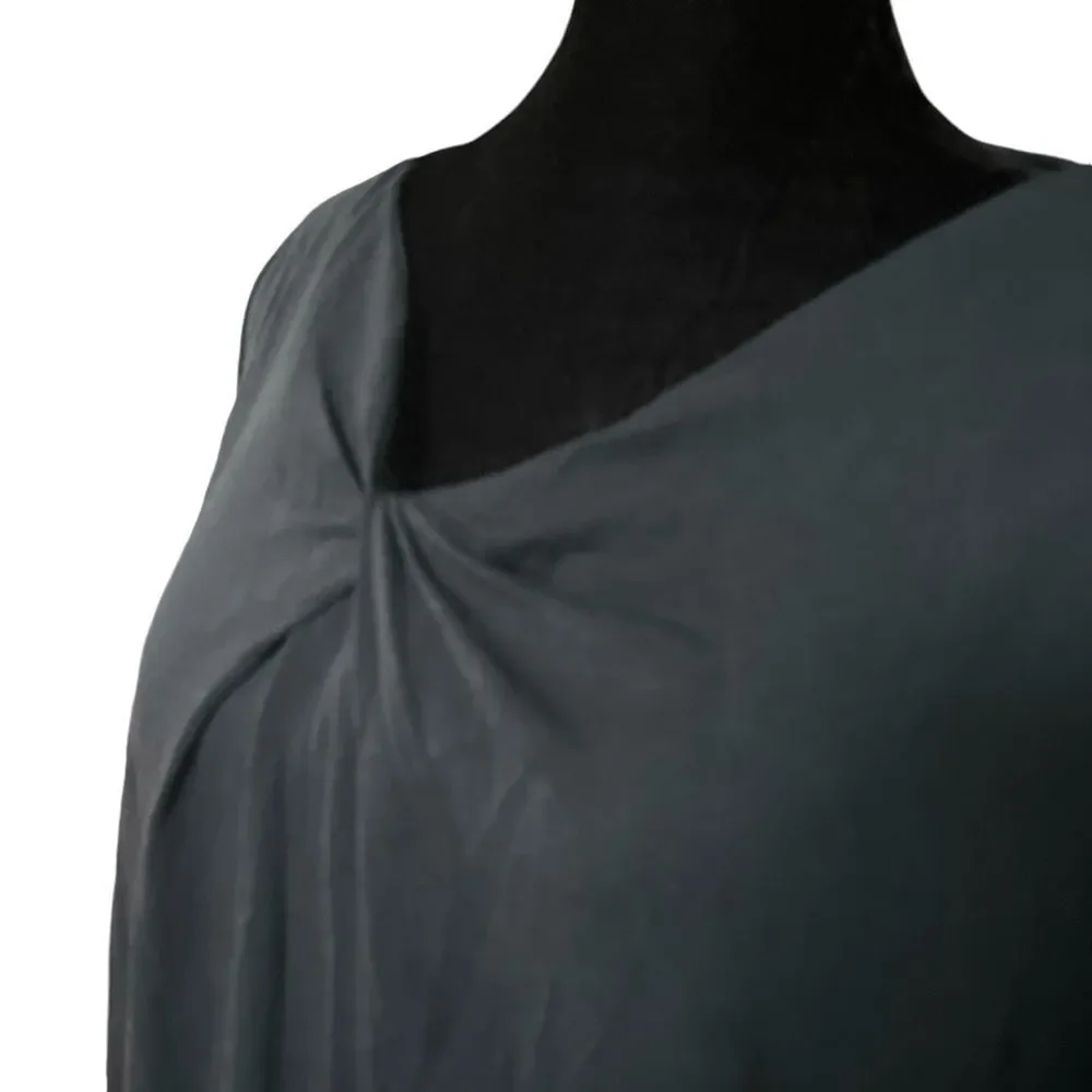 COS Navy Lagenlook Navy Mini Dress Size Small Oversized Jersey Stretch Lagenlook